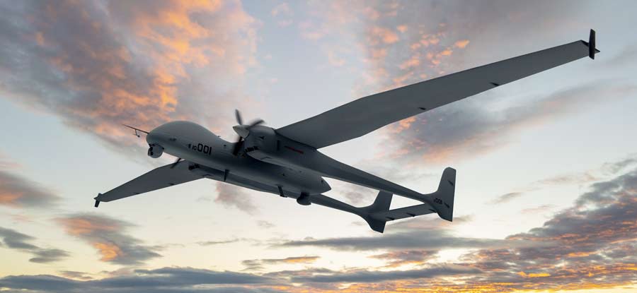 Military Drone Aircraft